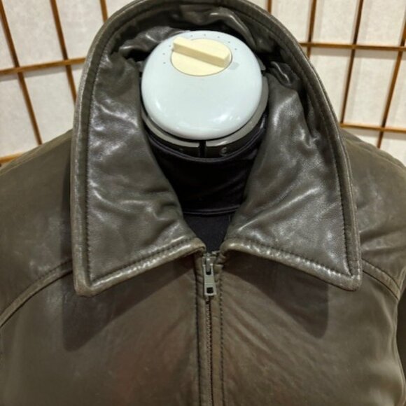 Vintage leather car coat - Picture 3 of 9